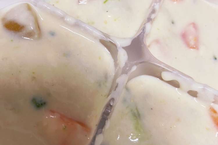 離乳食中期以降 豆乳みそシチュー レシピ 作り方 By Shoco Mama クックパッド 簡単おいしいみんなのレシピが376万品