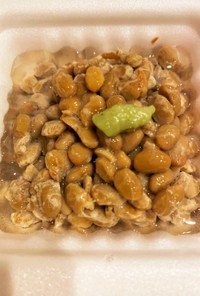 カンタン酢とわさび納豆