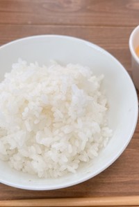 ホーロー鍋でお米を炊く