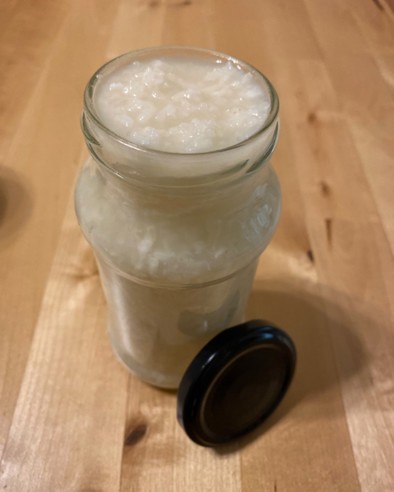 塩麹　簡単手作り　米麹の写真