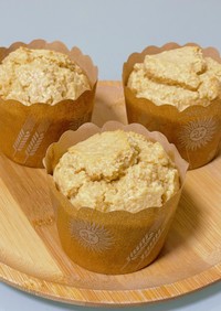 レモン味の…♡オートミール カップケーキ