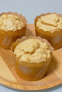 レモン味の…♡オートミール カップケーキ