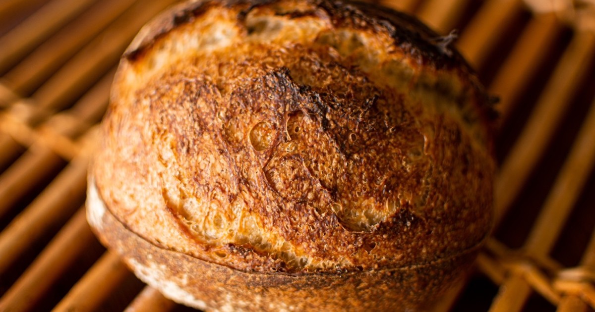 ルヴァン種で焼くかっこいいカンパーニュ レシピ 作り方 By 白いエプロンのクマ クックパッド 簡単おいしいみんなのレシピが370万品