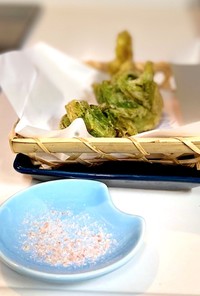 市販の天ぷら粉で！ふきのとうの天ぷら　