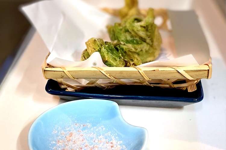 市販の天ぷら粉で ふきのとうの天ぷら レシピ 作り方 By かっちゃん杉 クックパッド 簡単おいしいみんなのレシピが375万品