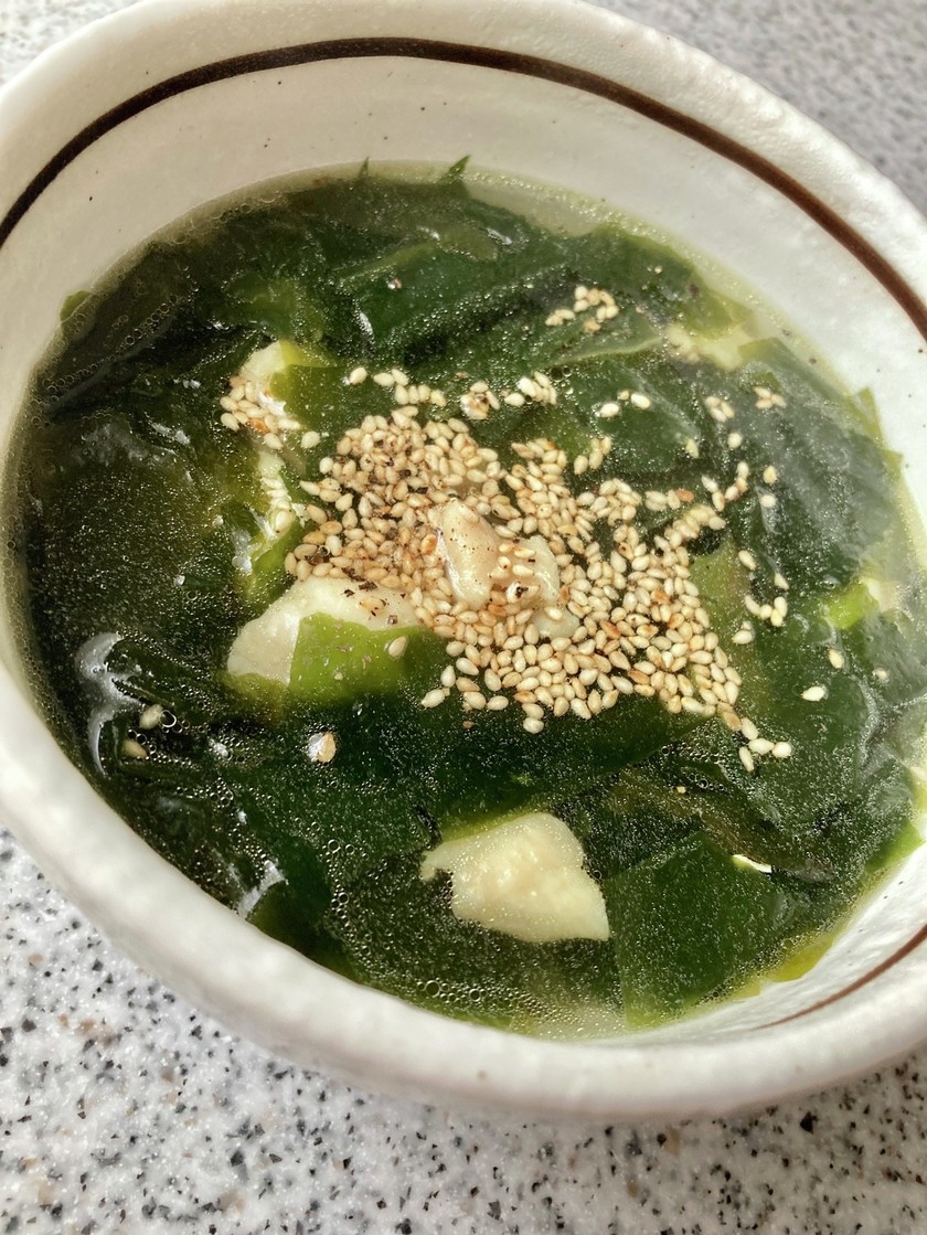 母の韓国わかめスープ♪ by yu228 【クックパッド】 簡単おいしいみんなのレシピが366万品