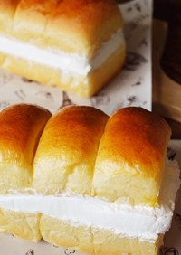 ミルクパン　中種法で作るやわらか菓子パン