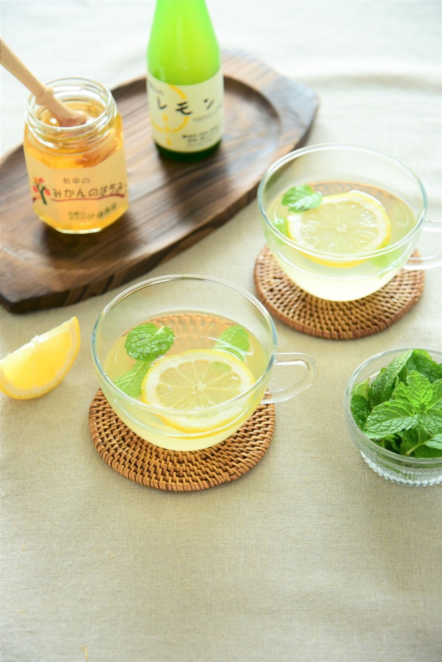 レモン果汁で簡単ホットはちみつレモンの画像