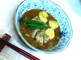節約レシピ♪すいとんの味噌仕立て