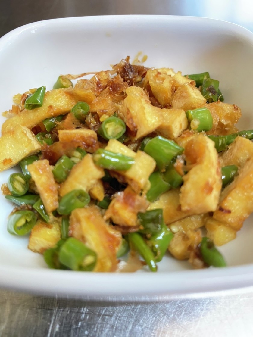 青唐辛子と油揚げ 辛〜い箸休め by も105 【クックパッド】 簡単おいしいみんなのレシピが366万品