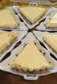 オートミール、ヨーグルトのチーズケーキ