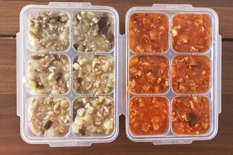 離乳食後期 麻婆茄子 ミートソース レシピ 作り方 By Chm0807 クックパッド 簡単おいしいみんなのレシピが374万品