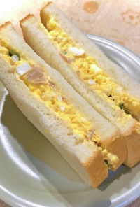 サンドイッチ☆ツナ卵とハム