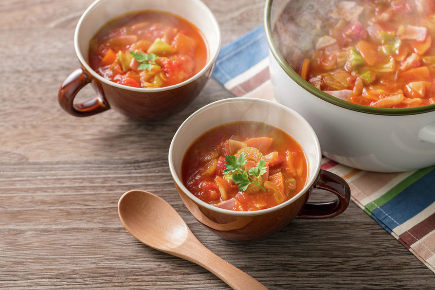 春野菜のミネストローネ レシピ