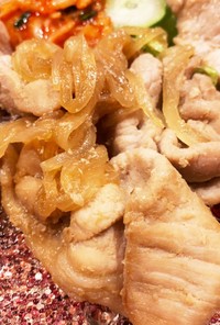 豚の塩麹生姜焼き