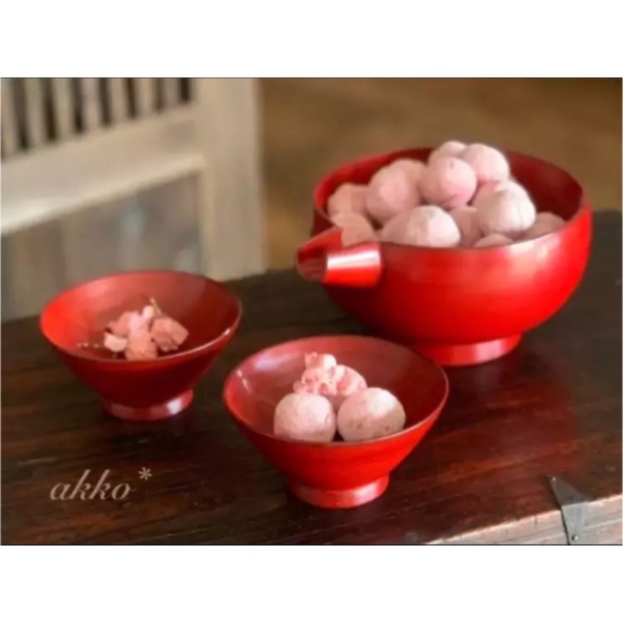 米粉の桜スノーボールクッキーの画像