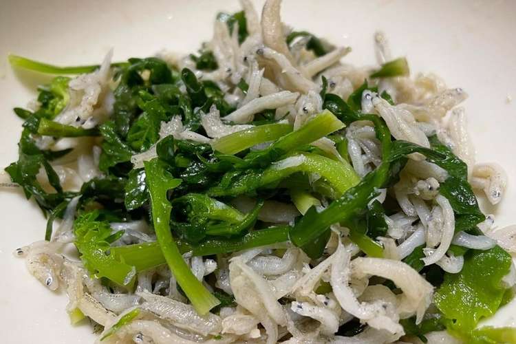 簡単なずなのしらす和え レシピ 作り方 By ゆうクック クックパッド 簡単おいしいみんなのレシピが375万品