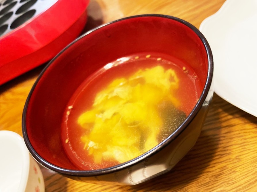 コンソメを使った中華風スープの画像