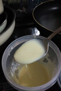 豆腐と甘酒★濃厚ミルククリーム