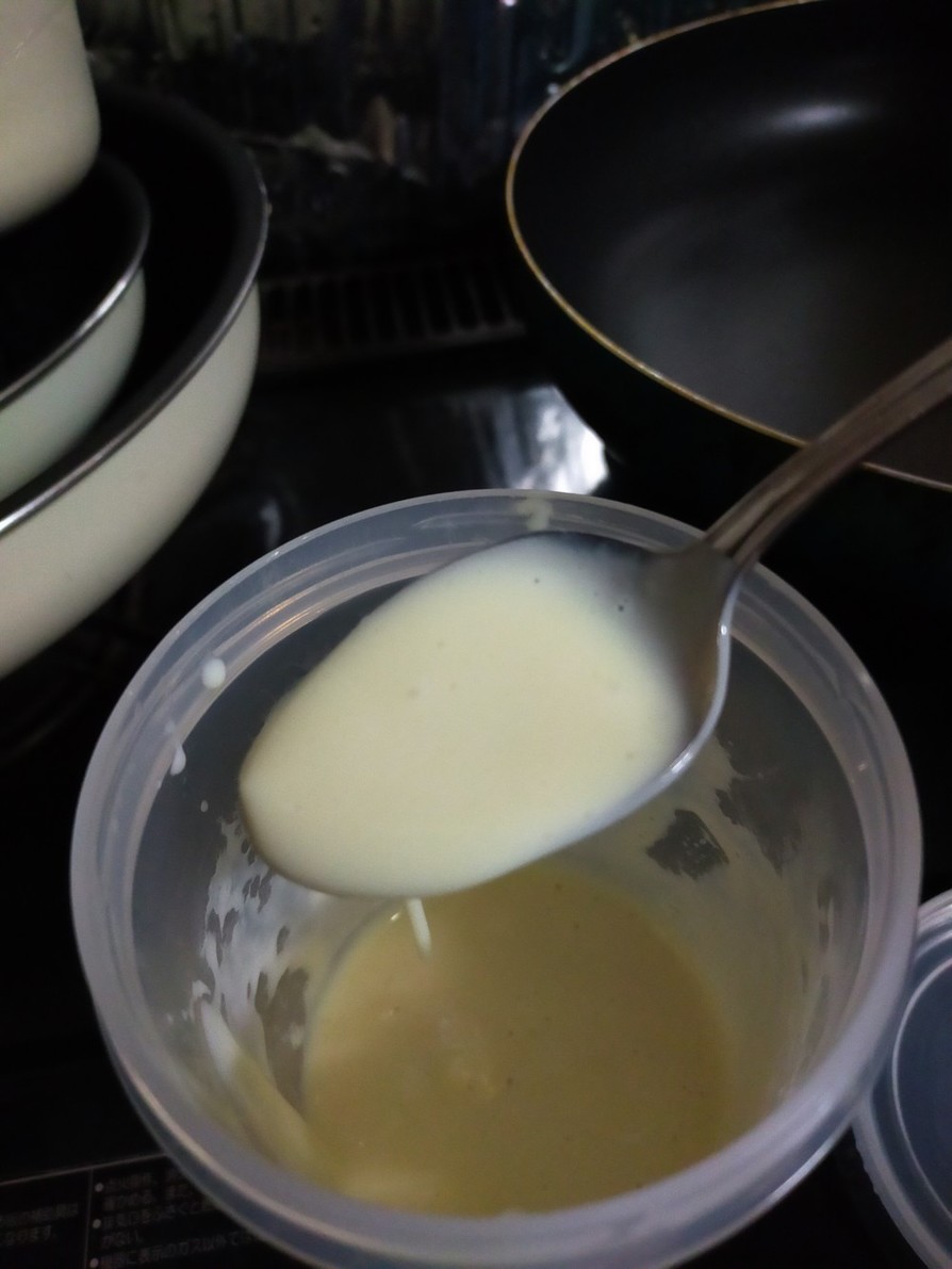 豆腐と甘酒★濃厚ミルククリームの画像