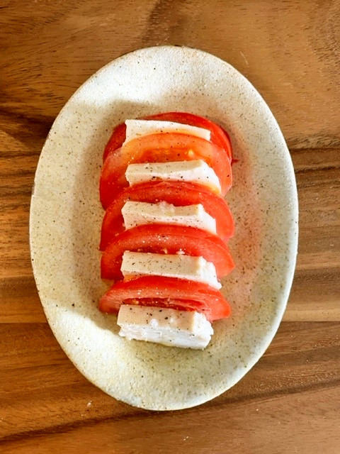 塩糀豆腐のカプレーゼの画像