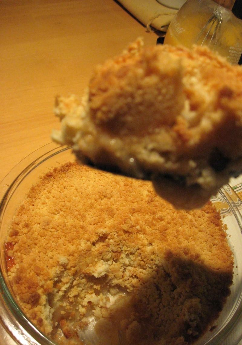 アップルクランブルのレシピ