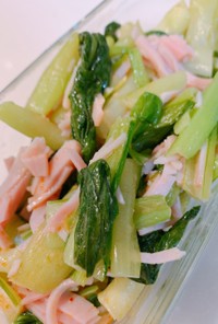 【時短】ごまだれ消費！小松菜サラダ