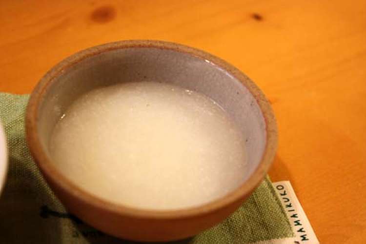 離乳食 初期 カブのとろとろ粥 レシピ 作り方 By かんざきあつこ クックパッド
