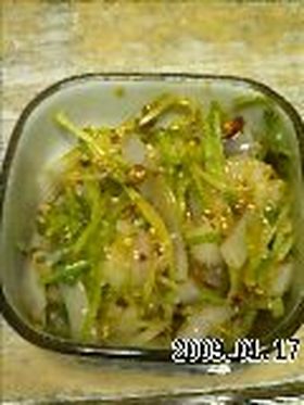 イカのジャン辛和え