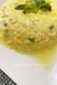 レンチン卵豆腐