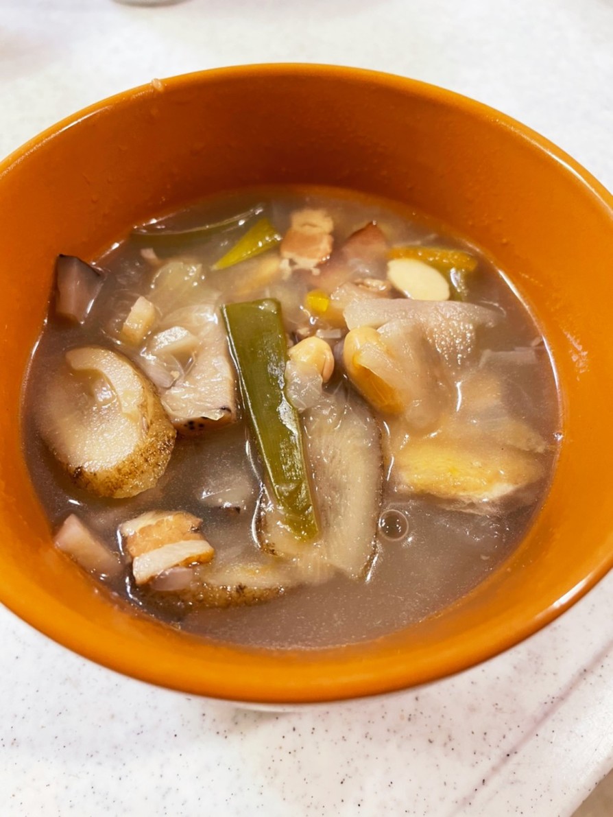 根菜のスープの画像