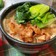 タラ味噌と小松菜の坦々麺