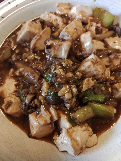 ありあわせ調味料の麻婆豆腐の写真