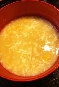 中華コーンスープ　超簡単！とろとろ