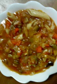 ミネストローネ風野菜スープ