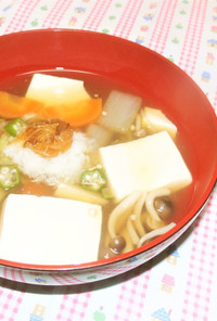 豆腐と野菜のトロトロ煮