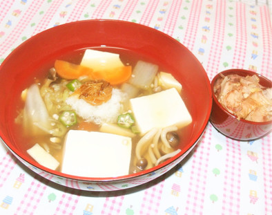 豆腐と野菜のトロトロ煮の写真