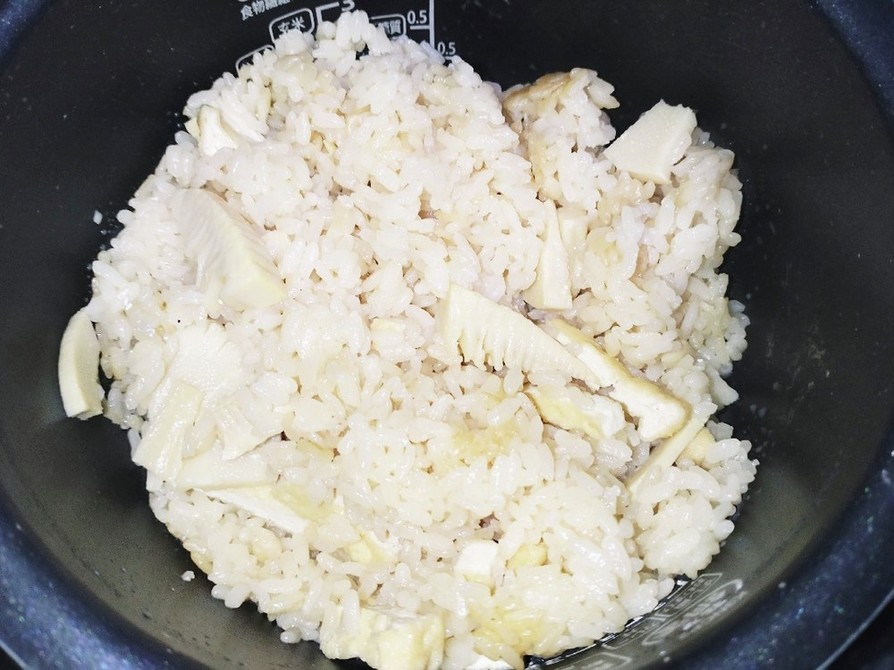 【無洗米】筍ご飯の画像