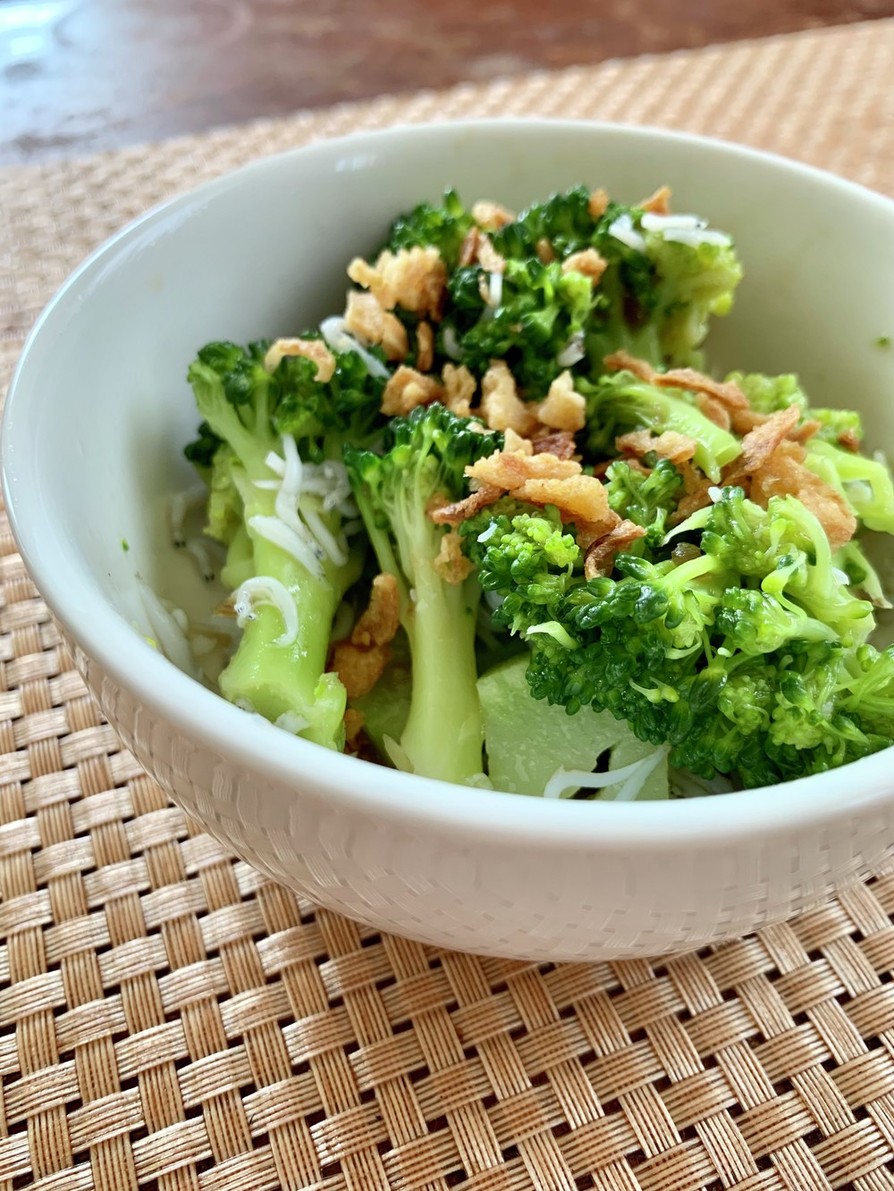 食感が楽しいブロッコリーの中華風副菜の画像