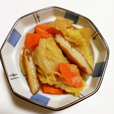 簡単♫さつま揚げと白菜の煮物の写真