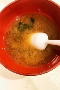 簡単　味噌汁の作り方　えっ！それだけ。。