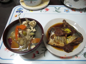 さつまいものけんちん汁