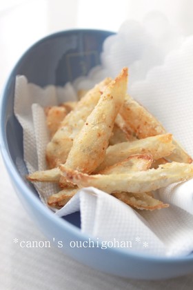 牛蒡のチーズフリット