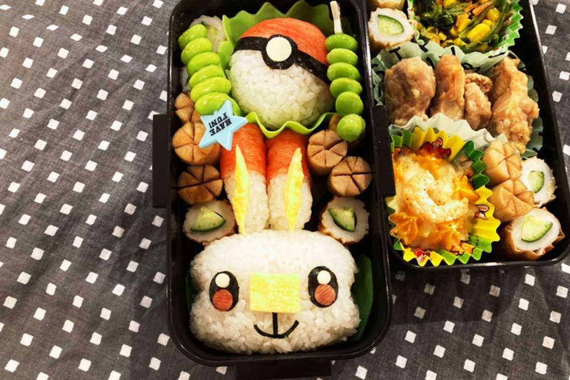 キャラ弁 ポケモン ヒバニー弁当 レシピ 作り方 By Ktmommy クックパッド 簡単おいしいみんなのレシピが378万品