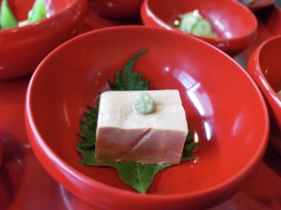 精進料理♪ ピーナッツ豆腐の写真