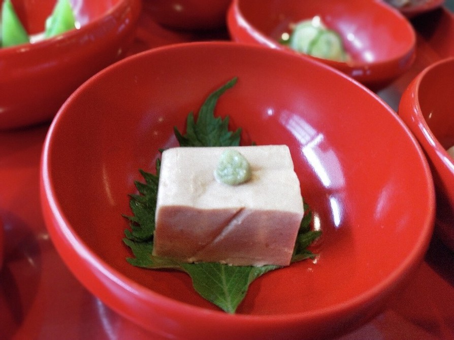 精進料理♪ ピーナッツ豆腐の画像