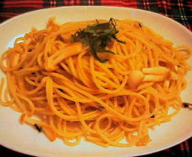 お茶漬けパスタ