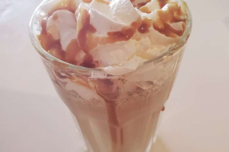 スタバ風贅沢なキャラメルフラペチーノ レシピ 作り方 By Annin クックパッド 簡単おいしいみんなのレシピが368万品