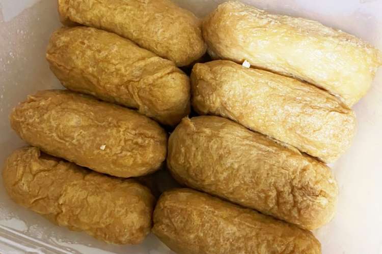 いなりあげ レシピ 作り方 By クックvgptw1 クックパッド 簡単おいしいみんなのレシピが373万品