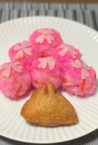 桜のちらし寿司